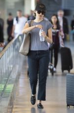 EMMT ROSSUM at JFK Airport in New York 09/04/2019