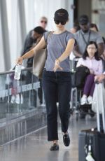 EMMT ROSSUM at JFK Airport in New York 09/04/2019