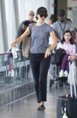 EMMT ROSSUM at JFK Airport in New York 09/04/2019