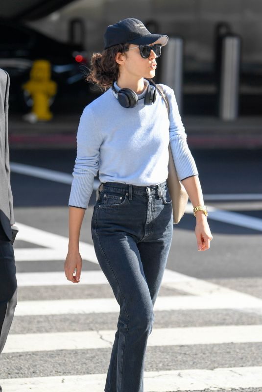 EMMY ROSSUM Arrives at Los Angeles International Airport 09/11/2019
