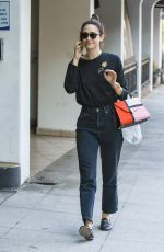 EMMY ROSSUM Out and About in Los Angeles 09/23/2019