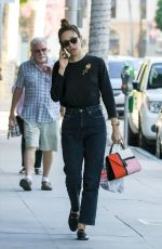 EMMY ROSSUM Out and About in Los Angeles 09/23/2019