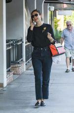 EMMY ROSSUM Out and About in Los Angeles 09/23/2019