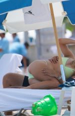 EUGENIE BOUCHARD in Bikini and Connor Davis at a Beach in Miami 09/08/2019