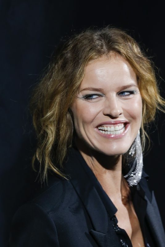 EVA HERZIGOVA at Saint Laurent Womenswear Fasion Show at PFW in Paris 09/24/2019