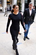 EVA LONGORIA Arrives at Guy Laroche Fashion Show at PFW in Paris 09/25/2019