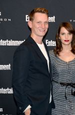 FELICITY JONES and Eddie Redmayne at EW