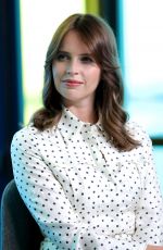 FELICITY JONES at Imdb Studio at 2019 Toronto International Film Festival 09/07/2019