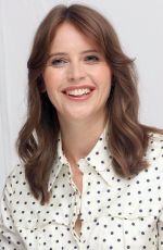 FELICITY JONES at The Aeronauts Press Conference at TIFF in Toronto 09/07/2019