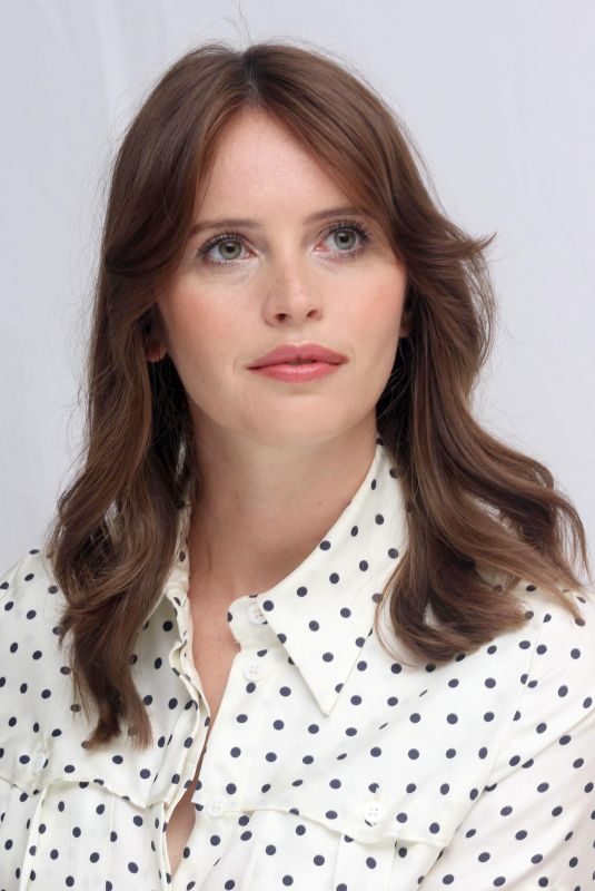 FELICITY JONES at The Aeronauts Press Conference at TIFF in Toronto 09/07/2019