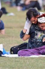 FKA TWIGS and Reuben Esser at a Park in London 09/15/2019