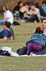 FKA TWIGS and Reuben Esser at a Park in London 09/15/2019