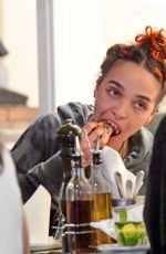 FKA TWIGS and Reuben Esser at a Park in London 09/15/2019