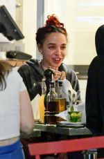 FKA TWIGS and Reuben Esser at a Park in London 09/15/2019