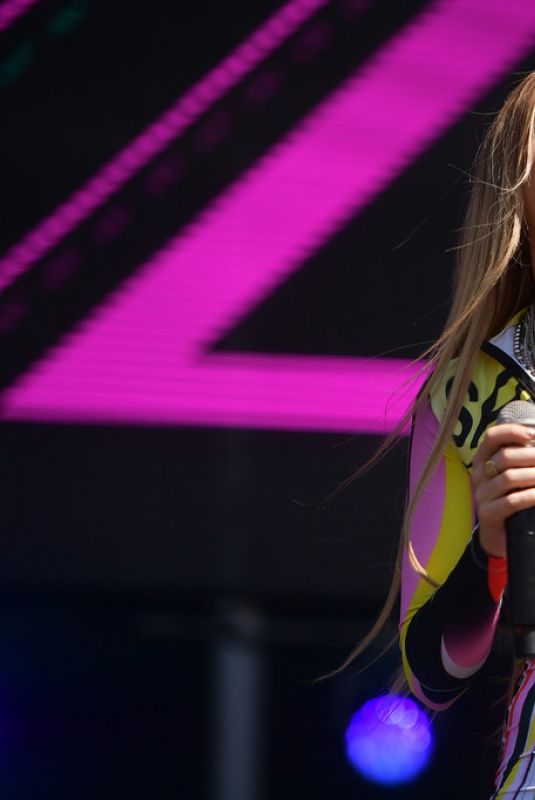 FLETCHER Performs at 2019 Iheartradio Music Festival in Las Vegas 09/21/2019
