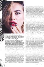 FLORENCE PUGH in Glamour Magazine, UK Autumn/Winter 2019