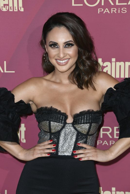 FRANCIA RAISA at 2019 Entertainment Weekly and L’Oreal Pre-emmy Party in Los Angeles 09/20/2019