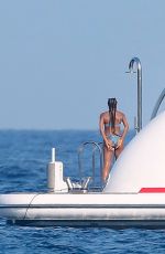 GABRIELLE UNION in Bikini at a Yacht in Saint Tropez 09/01/2019