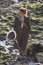 GEMMA ARTERTON on the Set of a Photoshoot in London 09/13/2019