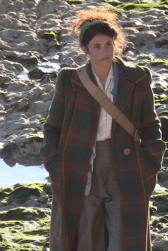 GEMMA ARTERTON on the Set of a Photoshoot in London 09/13/2019