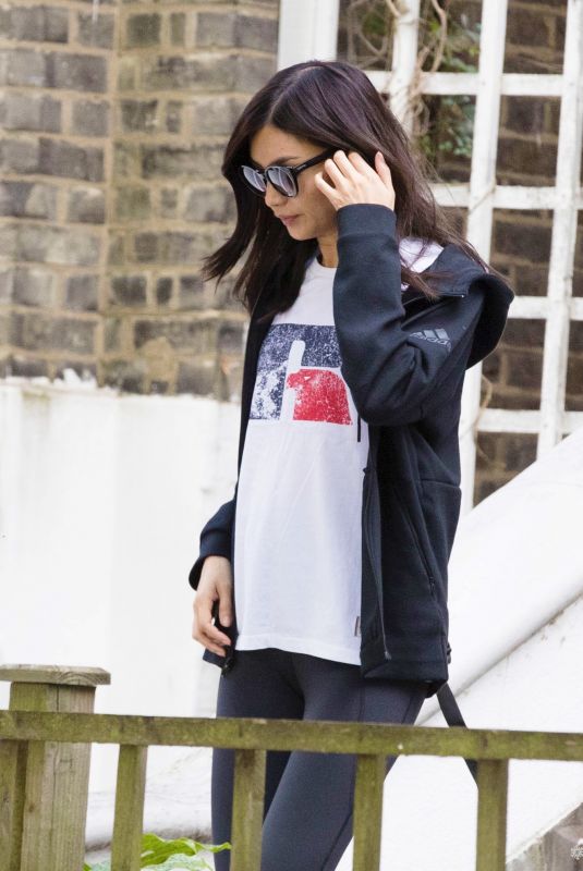 GEMMA CHAN Out and About in London 09/03/2019