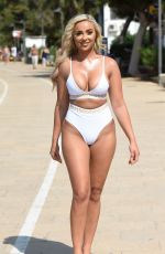 GEORGIA COLE in Bikini at a Beach in Ibiza 09/18/2019