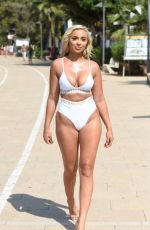 GEORGIA COLE in Bikini at a Beach in Ibiza 09/18/2019