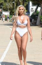 GEORGIA COLE in Bikini at a Beach in Ibiza 09/18/2019