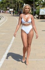 GEORGIA COLE in Bikini at a Beach in Ibiza 09/18/2019