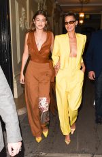 GIGI and BELLA HADID at The Americans in Paris Event in Paris 09/28/2019