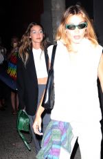 GIGI and BELLA HADID Leaves Marc Jacobs Fashion Show at NYFW in New York 09/11/2019