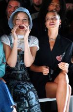 GIGI HADID and IRINA SHAYK at Jeremy Scott Fashion Show at NYFW 09/06/2019