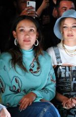 GIGI HADID and IRINA SHAYK at Jeremy Scott Fashion Show at NYFW 09/06/2019