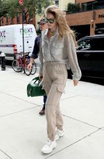 GIGI HADID Arrives at Barclays Center in New York 09/10/2019