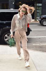 GIGI HADID Arrives at Barclays Center in New York 09/10/2019