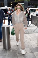 GIGI HADID Arrives at Barclays Center in New York 09/10/2019