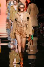 GIGI HADID at Fendi Runway Show at Milan Fashion Week 09/19/2019
