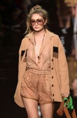 GIGI HADID at Fendi Runway Show at Milan Fashion Week 09/19/2019