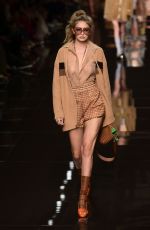 GIGI HADID at Fendi Runway Show at Milan Fashion Week 09/19/2019
