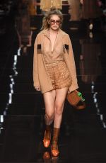 GIGI HADID at Fendi Runway Show at Milan Fashion Week 09/19/2019
