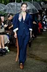 GIGI HADID at Lanvin Ready to Wear Fashion Show in Paris 09/25/2019