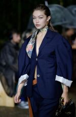 GIGI HADID at Lanvin Ready to Wear Fashion Show in Paris 09/25/2019