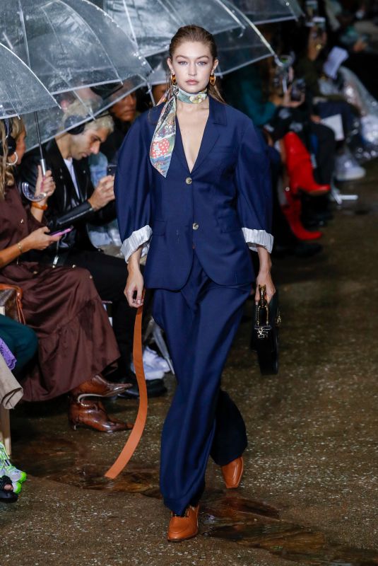 GIGI HADID at Lanvin Runway Show at Paris Fashion Week 09/25/2019