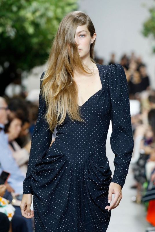 GIGI HADID at Michael Kors Runway Show at New York Fashion Week 09/11/2019