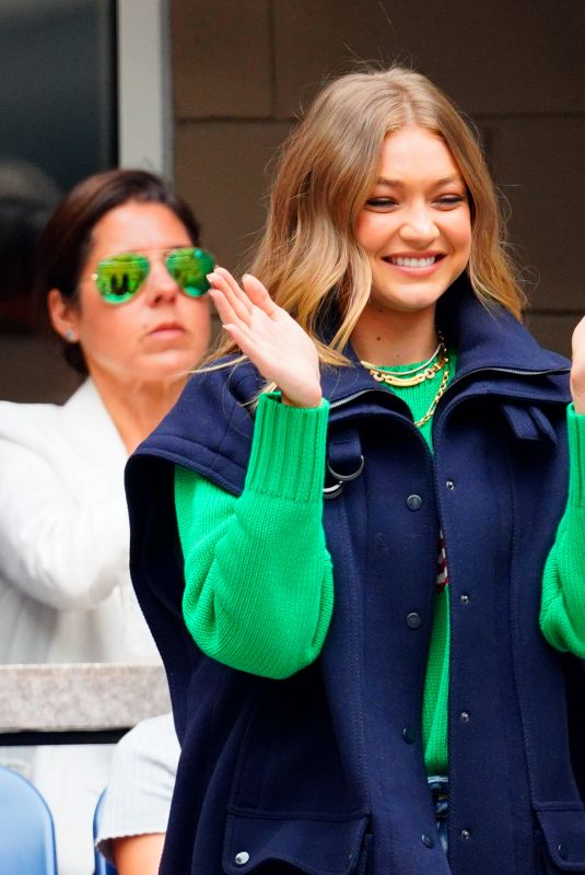 GIGI HADID at US Open 2019 in New York 09/07/2019