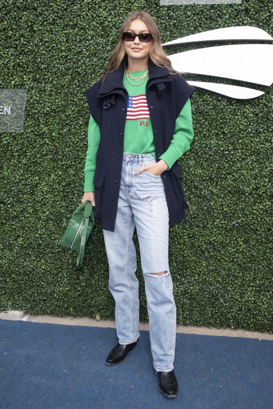 GIGI HADID at US Open 2019 Women