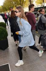 GIGI HADID Leaves Chanel Store Rue Cambon in Paris 09/30/2019