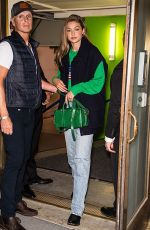 GIGI HADID Leaves Ralph Lauren Fall 2019 Fashion Show in New York 09/07/2019
