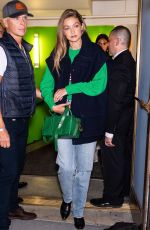 GIGI HADID Leaves Ralph Lauren Fall 2019 Fashion Show in New York 09/07/2019