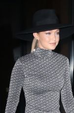 GIGI HADID Leaves Tommynow Fashion Show in New York 09/08/2019